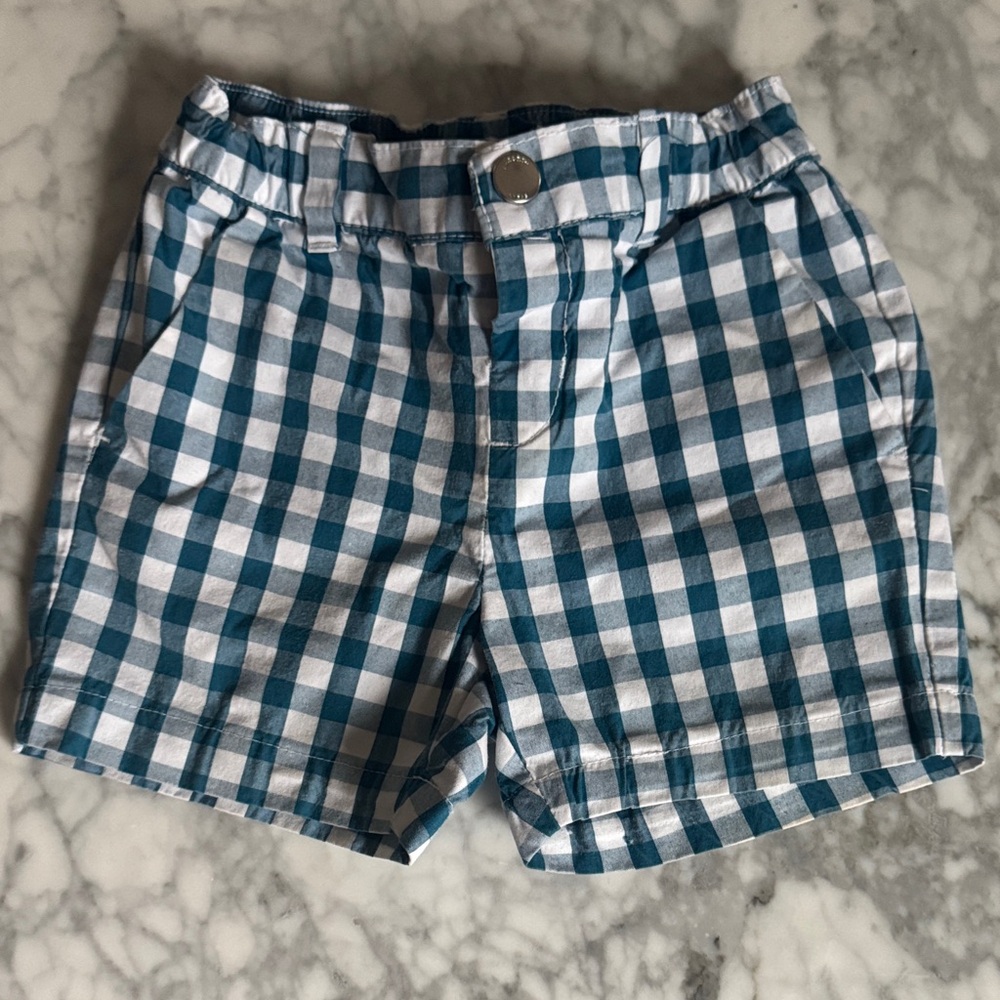 Jacadi 18m Checkered Shorts